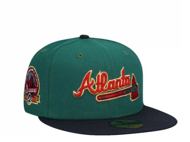 New Era Atlanta Braves 59Fifty Patch - VERDE