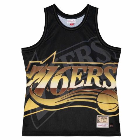 M&N Big Face 4.0 Fashion Jersey Philadelphia 76ers