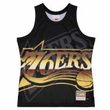 M&N Big Face 4.0 Fashion Jersey Philadelphia 76ers