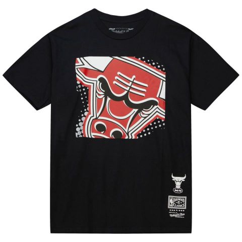 M&N Chicago Bulls Big Face 7.0 - NEGRO