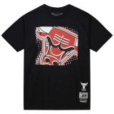 M&N Chicago Bulls Big Face 7.0 - NEGRO