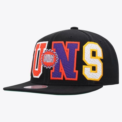 Mitchell & Ness NBA Suns VRST Snapback - NEGRO