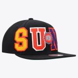 Mitchell & Ness NBA Suns VRST Snapback - NEGRO