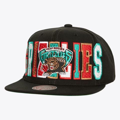 Mitchell & Ness NBA Grizzlies VRST Snapback NEGRO