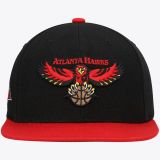 Mitchell & Ness Atlanta Hawks Patch Side - BLACK