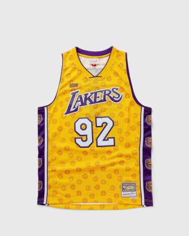 Mitchell & Ness x Ozuna x Lakers - AMARILLO / LILA