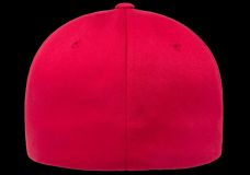 Gorra de lana peinada cerrada Flexfit ROJO