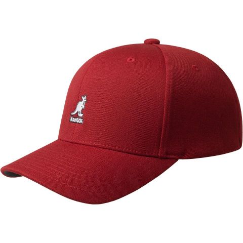 Kangol ® Wool Flexfit Baseball BARN RED 