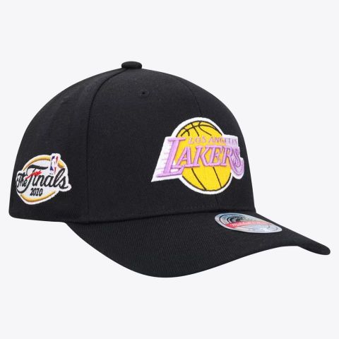 Mitchell & Ness Los Angeles Lakers Patch -  NEGRO