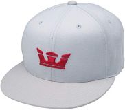 Supra ® Icon Snapback - GREY/BURGUNDY