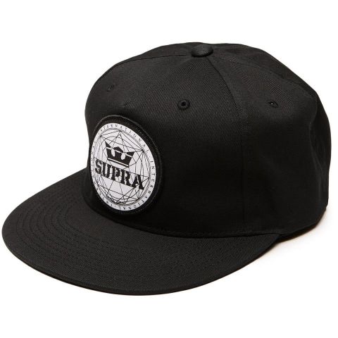 Supra ® Geo Patch Slider Cap - BLACK