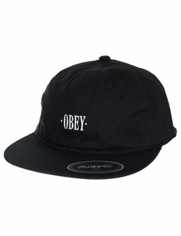 Obey ® Brich Flexfit Hat - BLACK