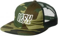 Obey ® Runnin Trucker Cap - FIELD CAMO