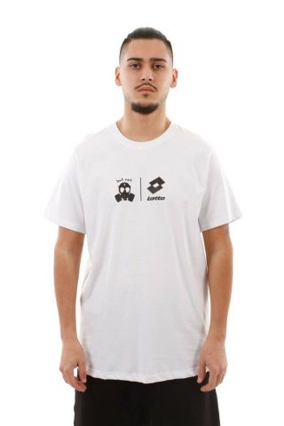 Butnot X Lotto Double Logo Tee WHITE