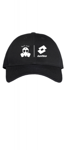 Butnot X Lotto Whit Logo Print Cap BLACK
