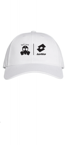 Butnot X Lotto Whit Logo Print Cap WHITE