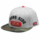 DGK ® Wrong Side Snapback Hat GREY/CAMO