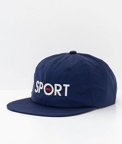 DGK ® Sport Strapback Hat NAVY O/S
