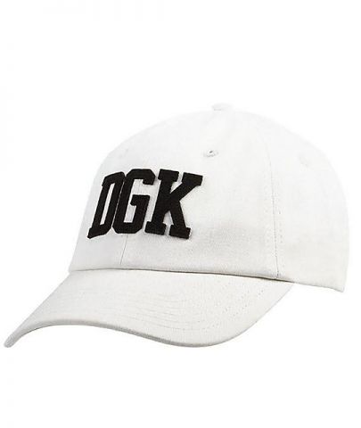 DGK ® Hitter Strapback Hat WHITE O/S