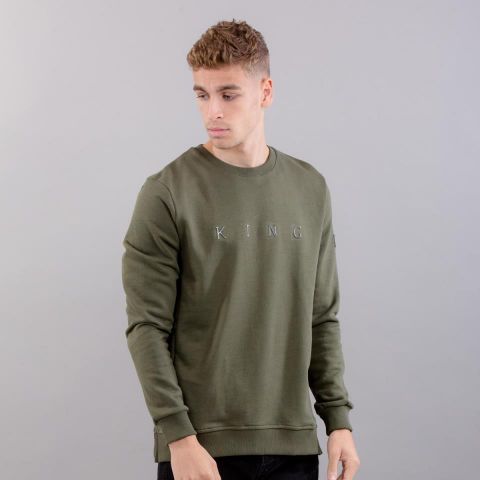 King ® Bethnal Crewneck OLIVE