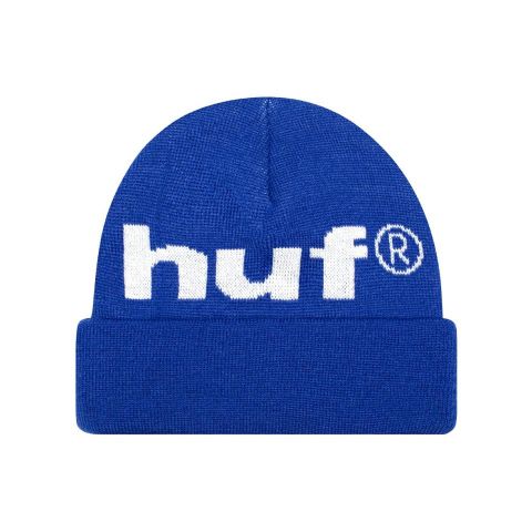 HUF ® 98 Logo Beanie O/S BLUE