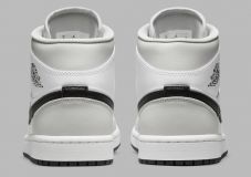 Air Jordan 1 Mid GREY FOG/BLACK-WHITE (W)