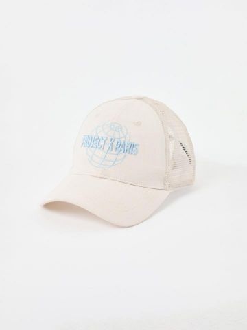 Gorra Project X Paris Planeta Trucker BEIGE