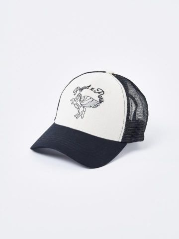Gorra Project X Paris Pegaso Trucker NEGRO