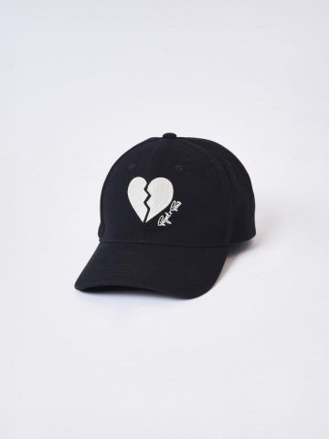 Gorra Project X Paris Corazon roto - NEGRO