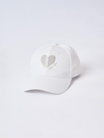 Gorra Project X Paris Corazon roto - BLANCO