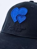 Gorra Project X Paris Corazones NEGRO