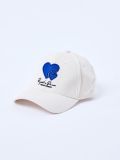 Gorra Project X Paris Corazones BLANCO HUESO