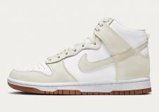 Nike Dunk High WHITE/SAIL-GUM MED BROWN (W)