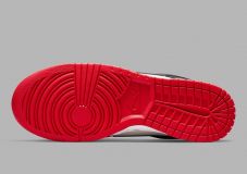 Nike Dunk Low Retro EMB SAIL/BLACK BLACK-CHILE RED