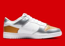 Nike Dunk Low SE GOLD/WHITE/SILVER