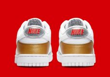 Nike Dunk Low SE GOLD/WHITE/SILVER