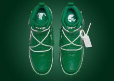 Nike Air Force 1 Mid Off-White PINE GREEN
