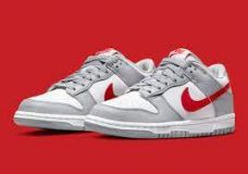 Nike Dunk Low GS GREY/RED