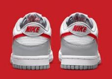 Nike Dunk Low GS GREY/RED