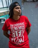 Camiseta Fleje de flow Basic ROJO / BLANCO