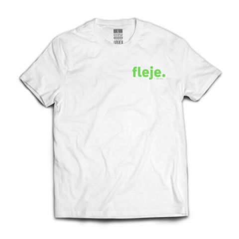 Fleje de Flow ® Basic (Coleccion) Tee WHITE/GREEN