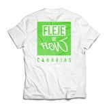 Fleje de Flow ® Basic (Coleccion) Tee WHITE/GREEN