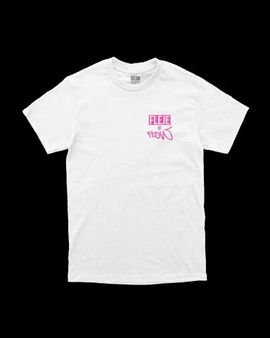 Camiseta Fleje de flow Islas BLANCO