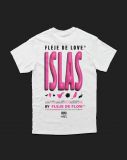 Camiseta Fleje de flow Islas BLANCO