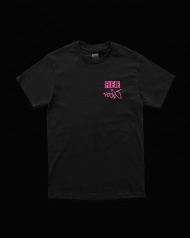 Camiseta Fleje de flow Islas NEGRO