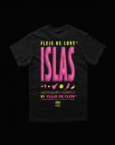 Camiseta Fleje de flow Islas NEGRO
