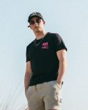 Camiseta Fleje de flow Islas NEGRO