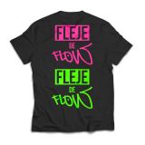 Fleje De Flow ® Doble Logo Tee BLACK