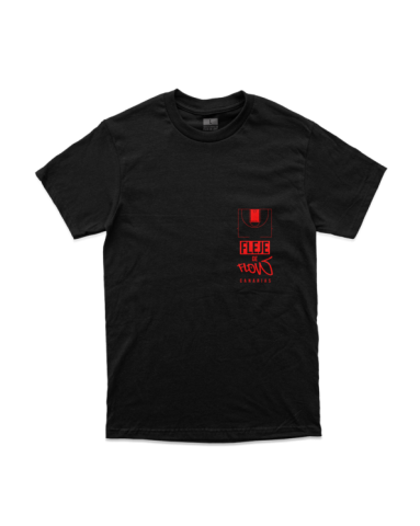 Camiseta Fleje de flow Fest ¨Game¨ NEGRO