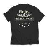 Fleje De Flow History Tee - BLACK